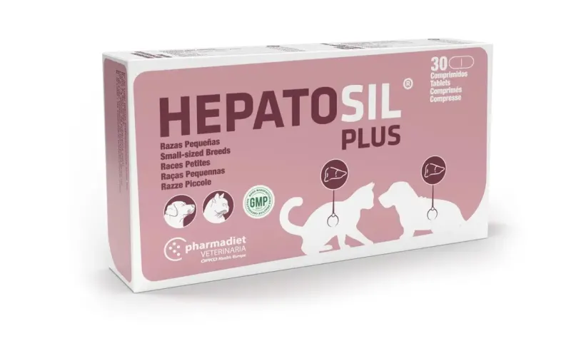 Hepatosil Plus Rase Mici si Pisici, 30 tablete