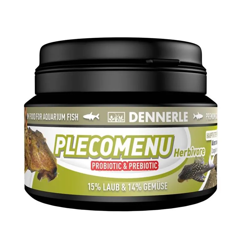 Hrana ancistrus Dennerle PlecoMenu Herbivore Pastile 100ml