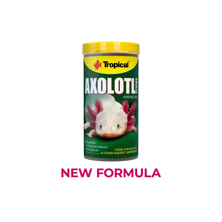 Hrana axolotl Tropical Axolotl Sticks 250ml/135gr