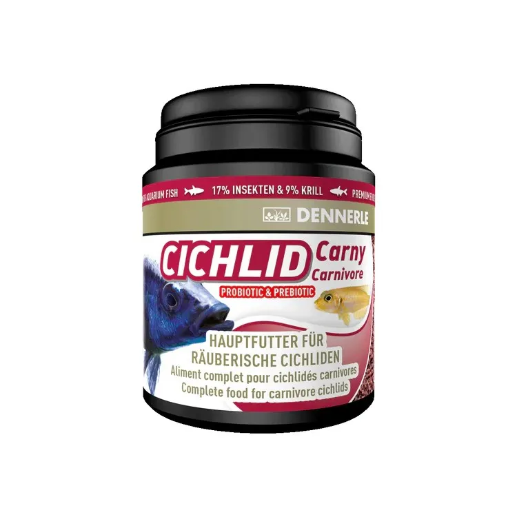 Hrana cichlide carnivore Dennerle Cichlid Carny Granule 200ml