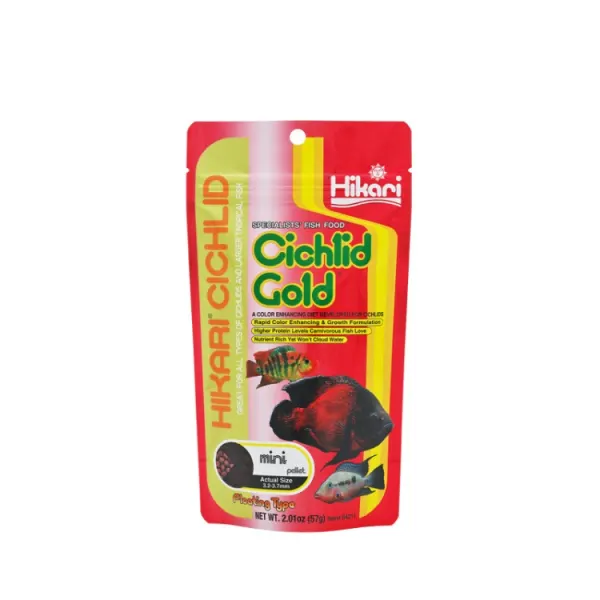 Hrana cichlide Hikari Cichlid Gold mini 57g