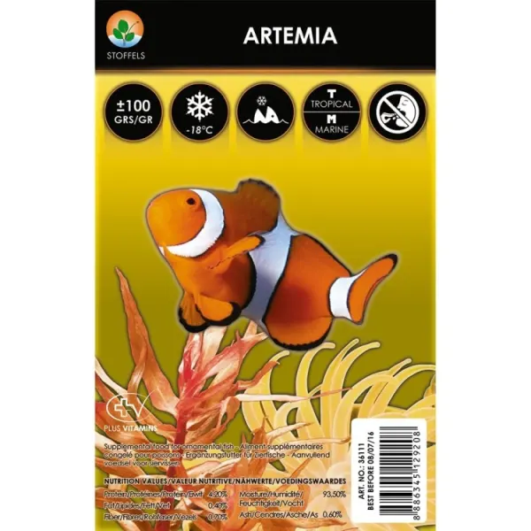 Hrana congelata Stoffels Artemia 100gr