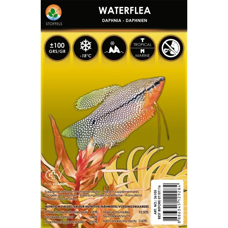 Hrana congelata Stoffels Daphnia 100gr Blister
