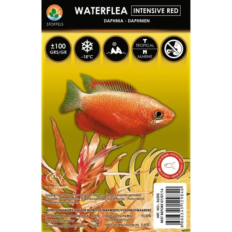 Hrana congelata Stoffels Daphnia Intensive Red 100g