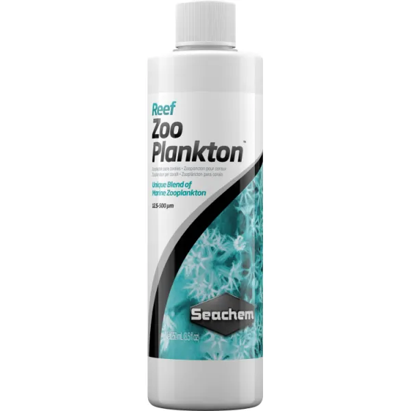 Hrana corali si filter feeders Seachem Reef Zooplankton 250ml