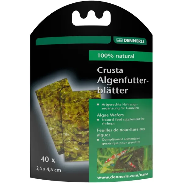 Hrana creveti Dennerle Nano Algae Feed Sheets 40buc
