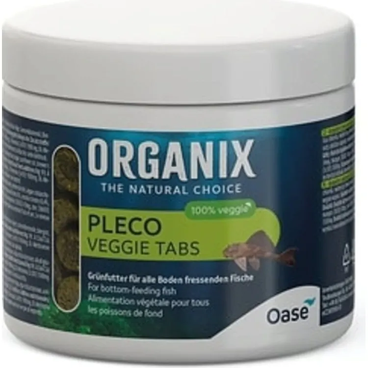 Hrana pesti ORGANIX Pleco Veggie tabs 175ml MSC