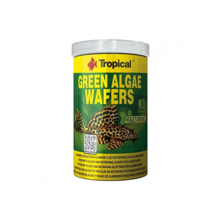 Hrana pesti sanitari Tropical Green Algae Wafers 1000ml/450gr