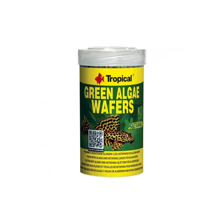 Hrana pesti sanitari Tropical Green Algae Wafers 100ml/45gr