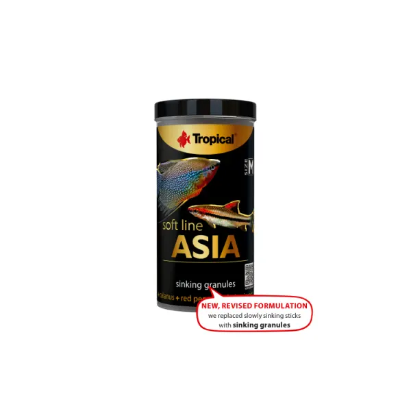 Hrana pesti Tropical Asia Soft Line M 250ml/150gr