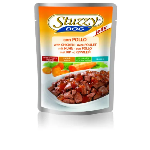 Hrana umeda pentru caini Stuzzy cu pui 100 g