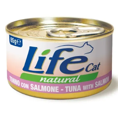 Hrana Umeda Pisici, Life Cat, Ton & Somon, 85 g