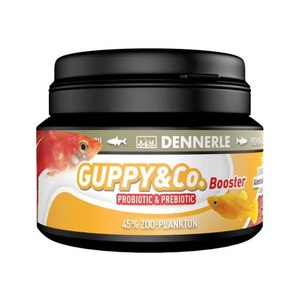 Hrana vivipari Dennerle Guppy&amp;Co Granule 100ml