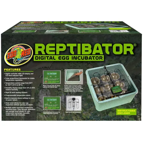 Incubator digital de oua Zoo Med Reptibator