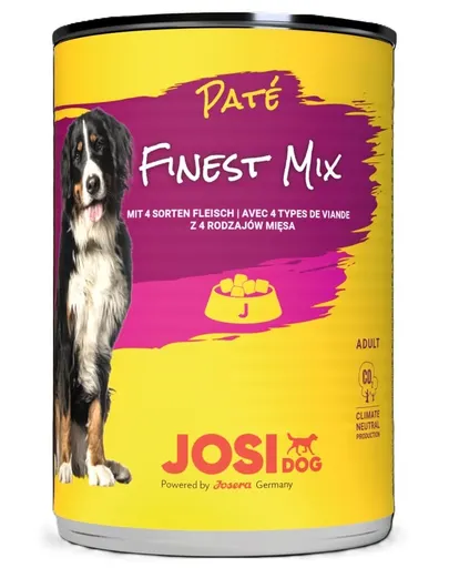 JOSERA JosiDog Pate Finest Mix 800g pate câini cu 5 tipuri carne