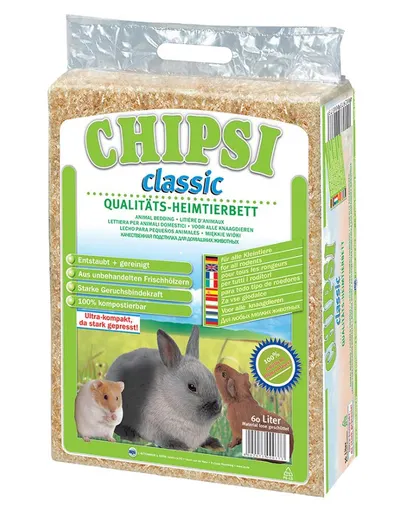 JRS Hobliny Chipsi Classic Așternut pentru rozătoare 60 l