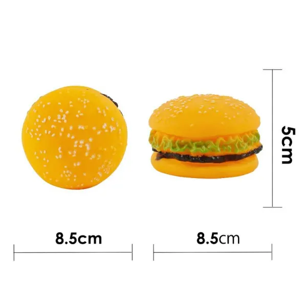 Jucărie Engros din Cauciuc pentru Câini, Model Burger 2822