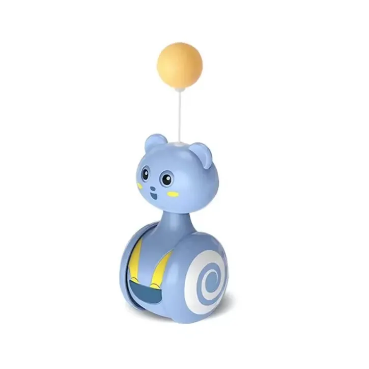 Jucarie Interactivă Inteligentă pentru Pisici, Mișcare Automată 360°, Senzor de Obstacole, Reîncărcabilă USB, Mod Silențios, Albastru Engros
