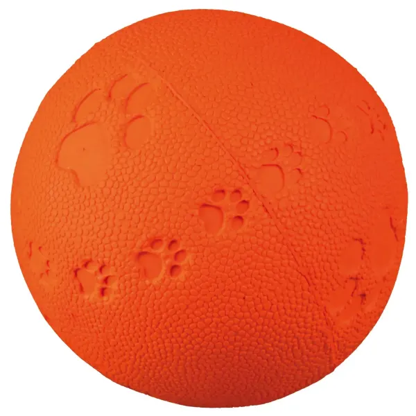 Jucarie Minge Cauciuc Natural 9 cm cu Sunet 34863