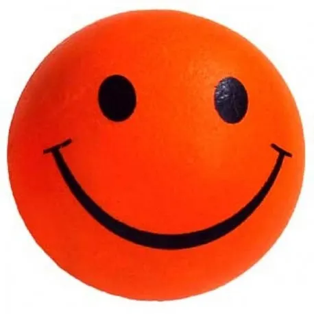 Jucarie Minge Emoji 5.7 cm Portocalie