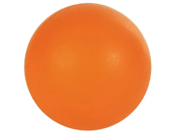 Jucarie Minge Plina Cauciuc portocaliu 6 cm