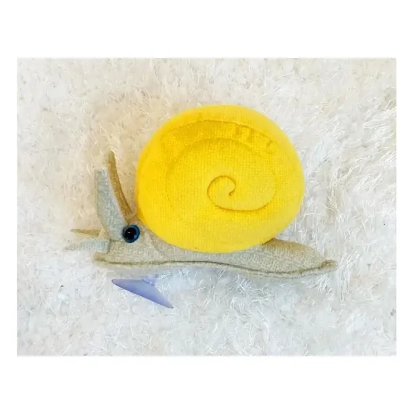 Jucarie plus GreenPleco melc Pomacea cu ventuza 15cm