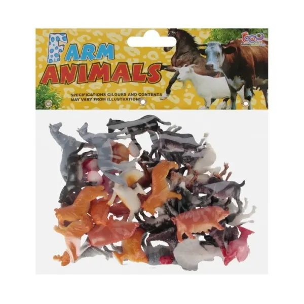 Jucarie Set 36 figurine - animale domestice, engross
