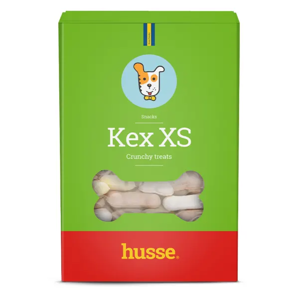 KEX XS | Biscuiți crocanți în formă de os, pentru câini