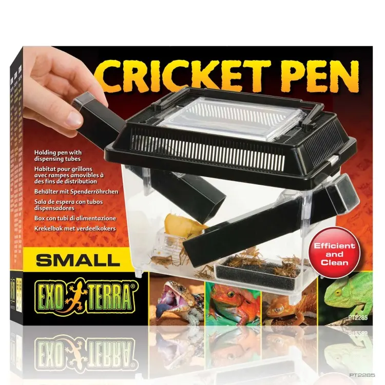 Kit depozitare greieri ExoTerra Cricket Pen Small (18x14x11cm)