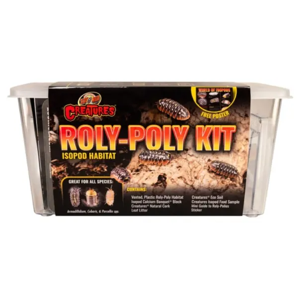 Kit habitat izopode Zoo Med Creatures Roly-Poly Kit