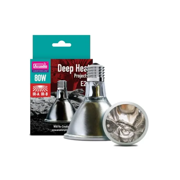 Lampa bec caldura Arcadia Deep Heat Projector 80W