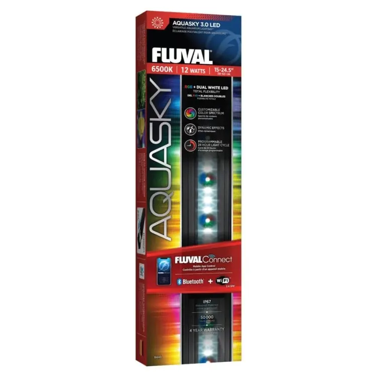 Lampa Fluval Aquasky 3.0 LED 12W 38-63 cm