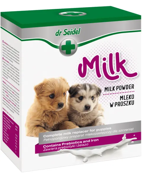 Lapte praf pentru caini Dr. Seidel, 300 g