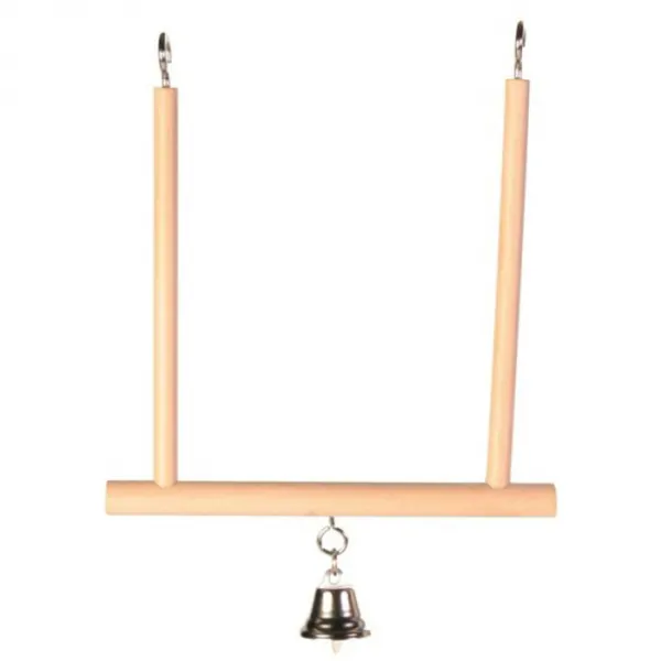 Leagan cu clopotel pentru pasarile de colivie Trixie 12 x 13 cm