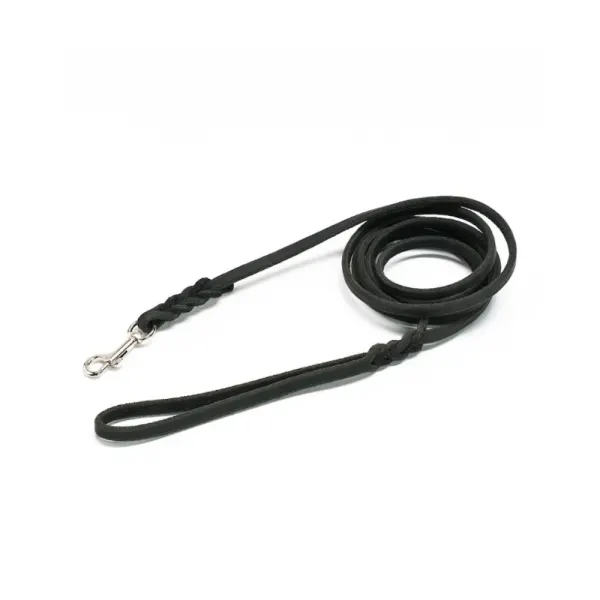 Lesa de prezentare din piele intoarsa - Negru - 150 cm