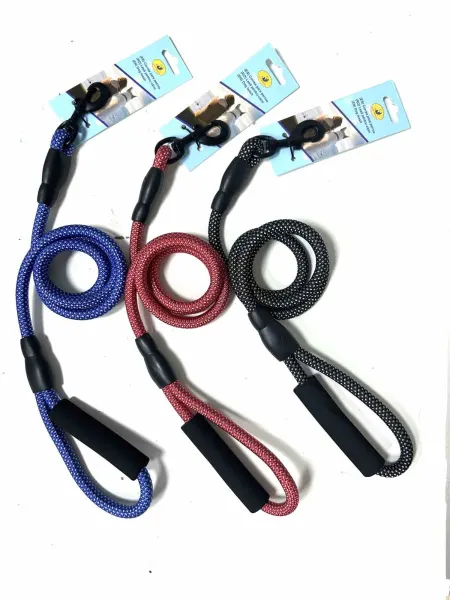 ​Lesă Engros pentru Câini Tip Coardă cu Mâner Ergonomic, model 2359