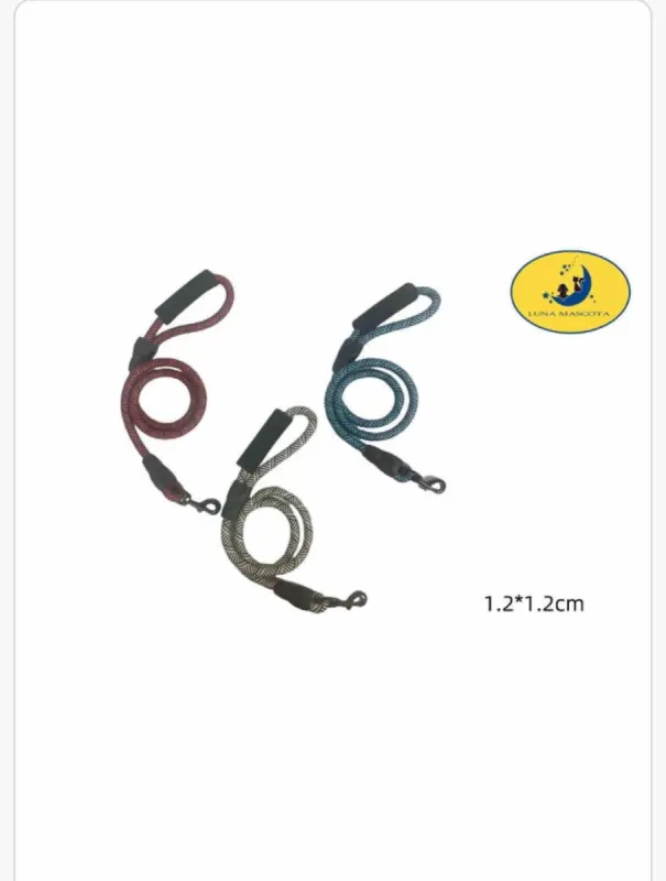 ​Lesă Engros Tip Coardă cu Mâner Ergonomic, model 2375