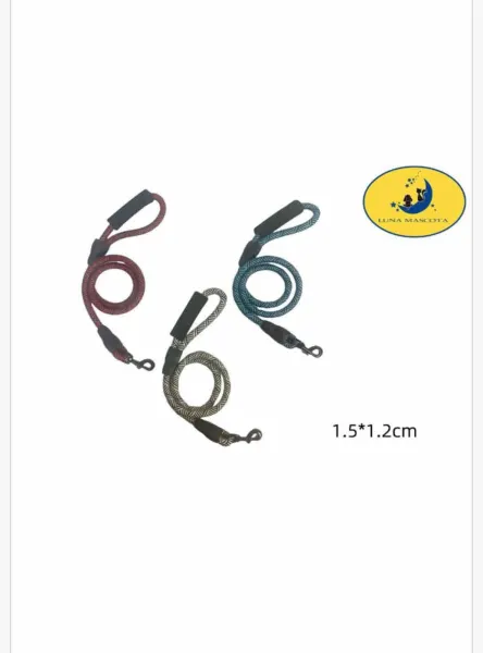 ​Lesă Engros Tip Coardă cu Mâner Ergonomic, model 2376