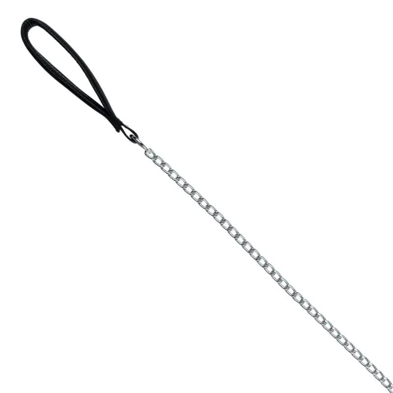 Lesa Lant Clasic Maner Chinga 1 m/3 mm Negru 14021