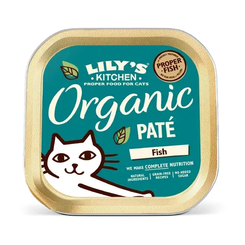 Lily's Kitchen, Adult Organic Fish Pate, 85 g