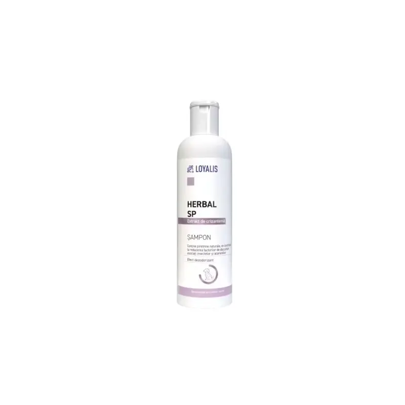 LOYALIS Herbal S, deparazitare externă câini și pisici, șampon
