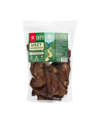MACED 100% Natural Urechi de porc pentru caini 800 g