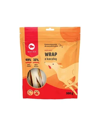 MACED Chips Recompense caine, batoane cu rata 500 g