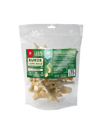 MACED Natural Picioare de pui uscate pentru caini 300 g