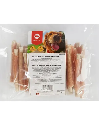 MACED Recompense pentru caini, cu pui 500g