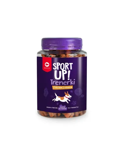 MACED SPORT UP Recompense caini, cu ulei de somon 300g