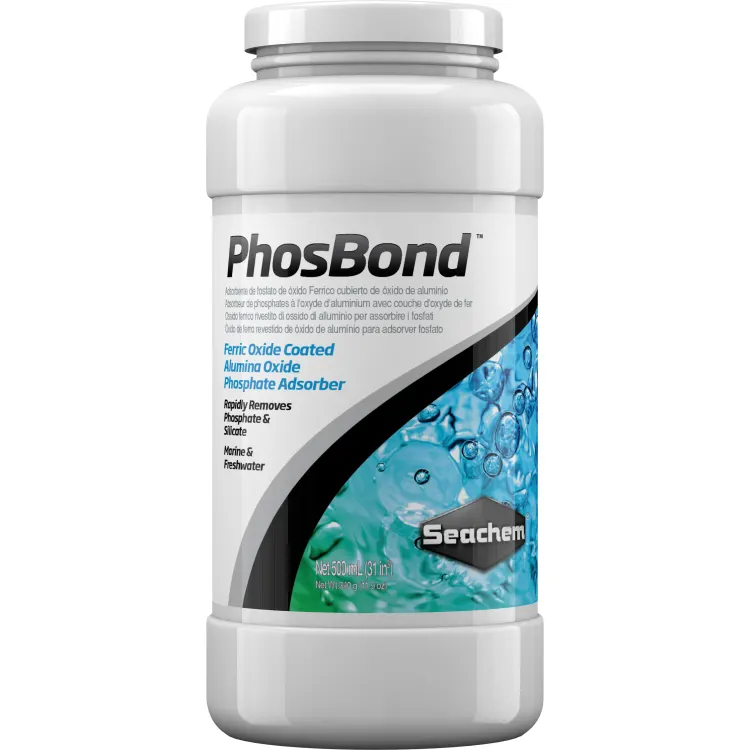Material anti fosfati si silicati Seachem Phosbond 500ml