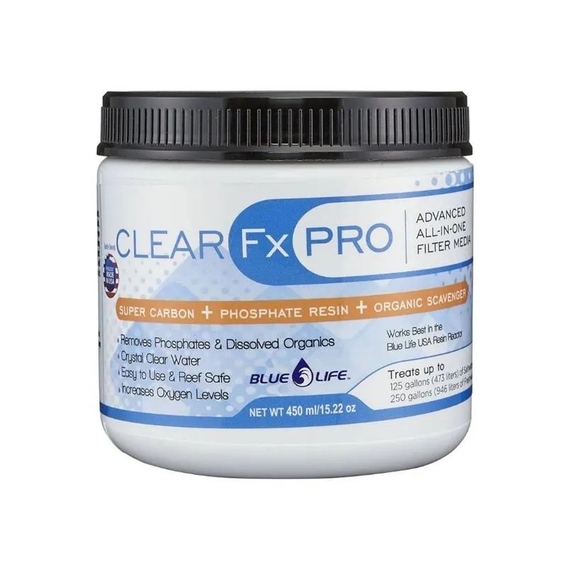 Material filtrant complet Blue Life Clear FX Pro 450ml
