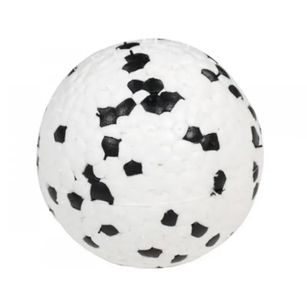 Minge din Cauciuc pentru Caini, Bloom M-Pets, Alb si Negru 7 cm