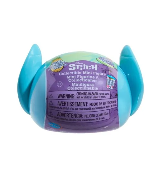 Mini-figurina Engros ascunsa in capsula, Feed Me S3 - Disney Stitch